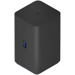 Ubiquiti UniFi UNAS-2-B-EU Network Attached Storage with (2) 3.5inch HDD bays, 2.5 GbE networking, USB-C connectivity, and an included PoE++ adapter, all in a compact footprint, black