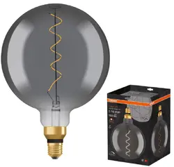 LED ЛАМПА VINTAGE 1906 LED DIM CL GLOBE200 SMOKE16 4W/818 E27 LEDVANCE