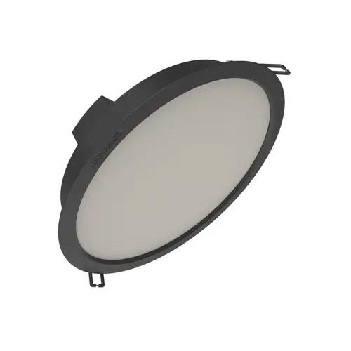 LED ЛАМПА ТИП ЛУНА  DL IP44 DN 190 18W 830 1980LM BLACK LEDVANCE