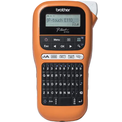 ЕТИКЕТЕН ПРИНТЕР BROTHER P-touch PTE110VP (PT-E110VP) - С КИРИЛИЦА - PN PTE110VPR1 (PT-E110VPR1) ЕТИКЕТЕН ПРИНТЕР BROTHER P-touch PTE110VP (PT-E110VP) - С КИРИЛИЦА - PN PTE110VPR1 (PT-E110VPR1)
