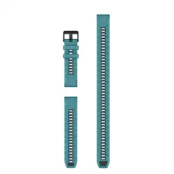Garmin QuickFit® 26 силиконова каишки - Turquoise (комплект за гмуркане от 3 части) 010-14412-02