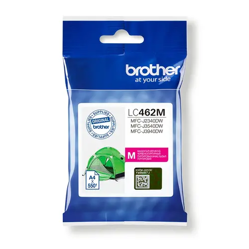 Консуматив, Brother LC462M Magenta Ink Cartridge for MFC-J2340DW/J3540DW/J3940DW Консуматив, Brother LC462M Magenta Ink Cartridge for MFC-J2340DW/J3540DW/J3940DW