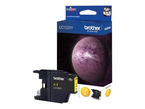 Консуматив, Brother LC-1220Y Ink Cartridge for DCP-J525W/DCP-J725DW/DCP-J925DW/MFC-J430W