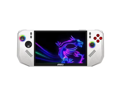 Конзола, MSI Claw A8 BZ2EM, 8" FHD+ (1920x1200), 120Hz VRR Touchscreen, AMD Ryzen Z2 Extreme, AMD Radeon 890M, 24GB LPDDR5x , 1 TB M.2 SSD, Hall Effect analog sticks&triggers, FP, 2x2W, WiFi 7+BT5.4, 2x TB 4, MicroSD, Win11H, 0.765kg Конзола, MSI Claw A8 BZ2EM, 8" FHD+ (1920x1200), 120Hz VRR Touchscreen, AMD Ryzen Z2 Extreme, AMD Radeon 890M, 24GB LPDDR5x , 1 TB M.2 SSD, Hall Effect analog sticks&triggers, FP, 2x2W, WiFi 7+BT5.4, 2x TB 4, MicroSD, Win11H, 0.765kg
