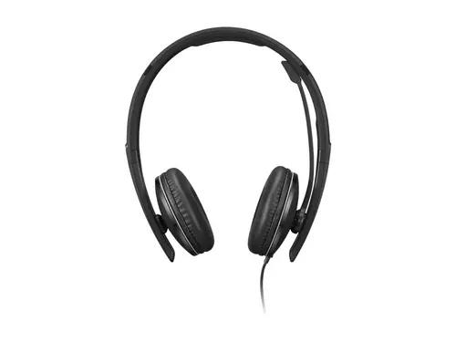 LENOVO Gen2 Headset on-ear wired USB-C black Certified for Microsoft Teams
