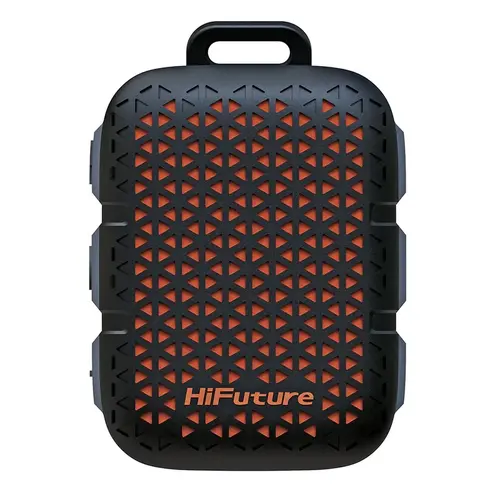 Тонколони, HiFuture Pocket S Black, Bluetooth 5.4, IPX7 Waterproof, 5W Output, Pair to Play (TWS Mode), Up to 8 Hours Playtime, Support Clip for Wear, Support Magnetic