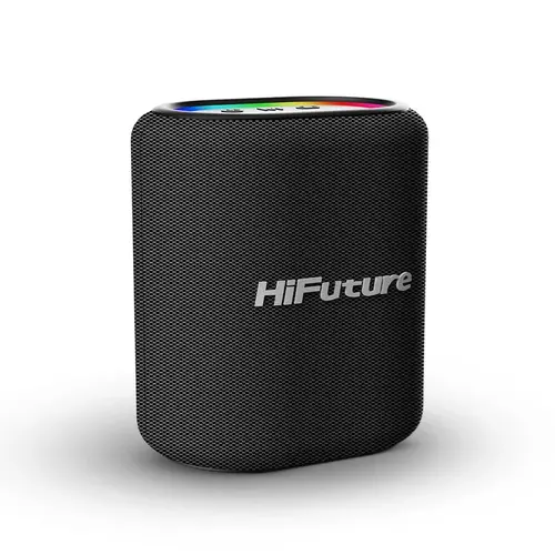 Тонколони, HiFuture Vocalist100 Silver, 20W Output, Karaoke Enable, Two Wireless Microphone, 4000mAh Battery (Support Power Bank), RGB Lighting, Pair to Play (TWS Mode), Bluetooth 5.3