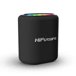 Тонколони, HiFuture Vocalist100 Silver, 20W Output, Karaoke Enable, Two Wireless Microphone, 4000mAh Battery (Support Power Bank), RGB Lighting, Pair to Play (TWS Mode), Bluetooth 5.3