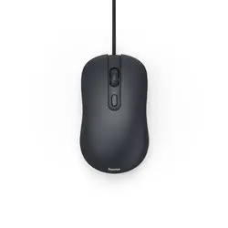 Оптична мишка HAMA CM-200, 4 бутонна, безшумна, с кабел, черна