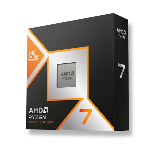 Процесор, AMD Ryzen 7 9850X3D 8C/16T (4.7GHz / 5.6GHz Boost, 104MB, 120W, AM5)