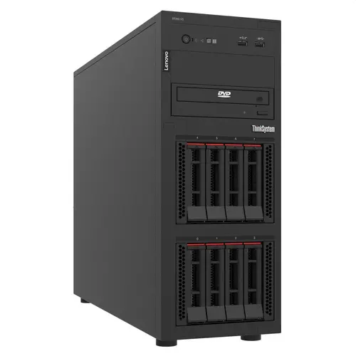 Сървър, Lenovo ThinkSystem ST250 V3, 1xIntel Xeon 6353P 8C 2.7GHz 65W, 1x16GB 1Rx8, SW RD, 1x800W Сървър, Lenovo ThinkSystem ST250 V3, 1xIntel Xeon 6353P 8C 2.7GHz 65W, 1x16GB 1Rx8, SW RD, 1x800W