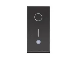 ЕДНОПОСОЧЕН ДВУПОЛЮСЕН КЛЮЧ 1 МОДУЛЕН 16А С LED ИНДИКАЦИЯ CLASSIA LEGRAND - ЧЕРЕН