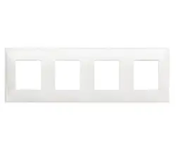 ЧЕТВОРНА РАМКА R4802M4RW CLASSIA LEGRAND - БЯЛ