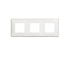 ТРОЙНА РАМКА R4802M3WS CLASSIA LEGRAND - БЯЛ САТЕН