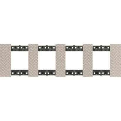 ЧЕТВОРНА РАМКА LN KA4802M4MM LIVING NOW BITICINO - ИЛЮЗИЯ