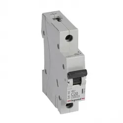 ЕДНОПОЛЮСЕН АВТОМАТИЧЕН ПРЕКЪСВАЧ RX³-MCB 1P C 20A 6KA LEGRAND