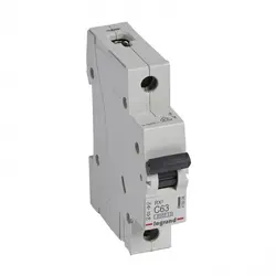 ЕДНОПОЛЮСЕН АВТОМАТИЧЕН ПРЕКЪСВАЧ RX³-MCB 1P C 63A 6KA LEGRAND