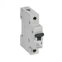 ЕДНОПОЛЮСЕН АВТОМАТИЧЕН ПРЕКЪСВАЧ LGR 419137 RX-MCB 1P B 20A 6KA LEGRAND