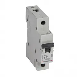 ЕДНОПОЛЮСЕН АВТОМАТИЧЕН ПРЕКЪСВАЧ LGR 419138 RX-MCB 1P B 25A 6KA LEGRAND