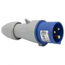 ЩЕПСЕЛ IP44 2P+E, 16A 220V LEGRAND - СИВ/СИН