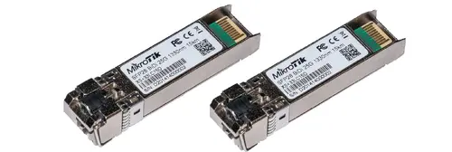 Оптичен модул MikroTik XS+2733LC15D, SFP/SFP+/SFP28, 1/10/25G, SM, 15km, 2бр.