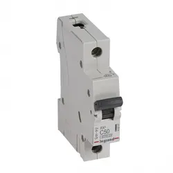 ЕДНОПОЛЮСЕН АВТОМАТИЧЕН ПРЕКЪСВАЧ RX³-MCB 1P C 50A 6KA LEGRAND