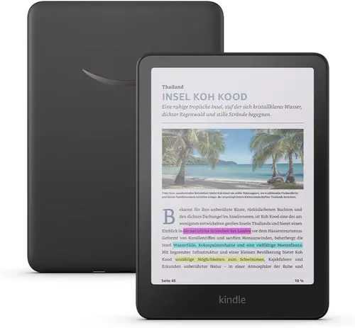 eBook четец Kindle Colorsoft Signature Edition 16GB 2024, Metalilic Black eBook четец Kindle Colorsoft Signature Edition 16GB 2024, Metalilic Black