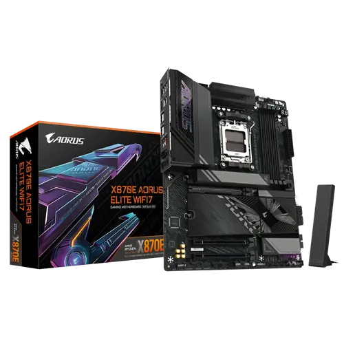 Дънна платка, GIGABYTE GB X870E AORU ELITE WIFI7 /AM5