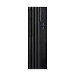 Настолен компютър, Acer Veriton VX4720GT Intel Core i3-14100 (up to 4.70GHz, 12MB), 1*8GB DDR5, 512GB SSD M.2, DVD+RW, Intel UHD Graphics, TPM 2.0, GLAN, 180W  80PLUS Bronze, KBD& Mouse USB, No OS, 3Y