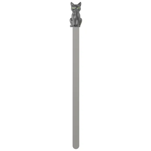 Разделител за книги Metalmorphose, Sitting Black Cat