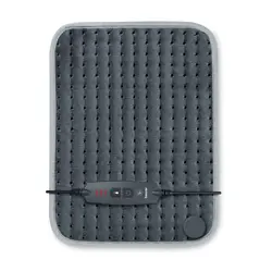 Термоподложка, Beurer HK SE Cosy and soft heat pad;  3 temperature settings, automatic switch off after 90 min; washable on 30°; Gray
