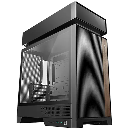 DeepCool CL660, Mid Tower, Mini-ITX/Micro-ATX/ATX(Rear Connector), 2xUSB3.0, 1xUSB Type-C, 1xAudio, 2x120mm Pre-Installed ARGB Reverse Fans, Tempered Glass, Mesh Panel, Black, R-CL660-BKNNA0-G-1