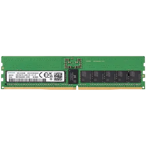 SAMSUNG 32GB DDR5 6400MHz CL52 ECC RDIMM 2Rx8