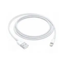 КАБЕЛ USB APPLE - USB към Lightning - 1,0 m - White - PN MXLY2ZM/A