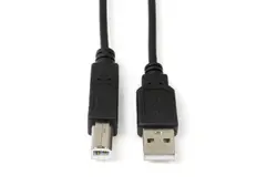 КАБЕЛ MICROCONNECT USB 2.0 A to B - 1,8 m - Black - PN USBAB2B