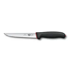 Кухненски нож Victorinox Fibrox Dual Grip за обезкостяване, право острие, 150мм, черен
