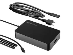Адаптер, Natec Grayling Laptop Charger, 90W, USB-C for laptops, tablets, phones