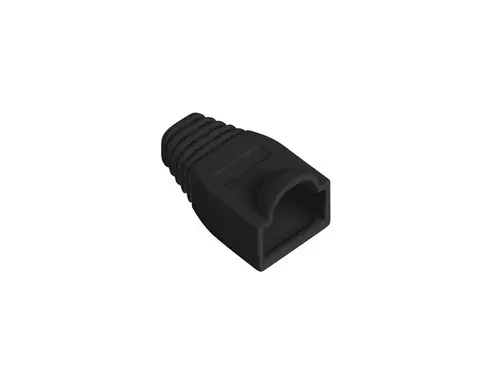 Термосвиваема кабелна връзка, Lanberg Strain Relief, RJ-45 (Boot Cap), Black, 100-pack