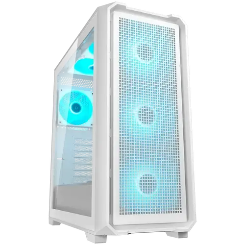 COUGAR MX600 Air Pro PC Case, Mid Tower, White