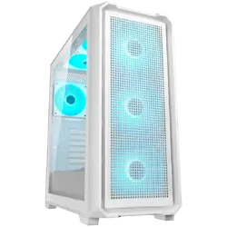 COUGAR MX600 Air Pro PC Case, Mid Tower, White