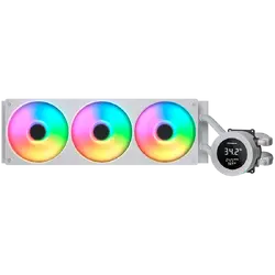 COUGAR Poseidon Vistek ARGB 360 AiO Liquid Watercooling - White