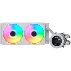 COUGAR Poseidon Vistek ARGB 240 AiO Liquid Watercooling - White
