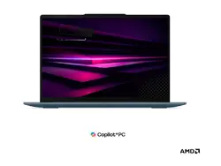 LENOVO Yoga Slim 7 AMD Ryzen AI 7 445 14inch 2.8K OLED 500N 120Hz HDR 32GB DDR5 2TB W11H Tidal Teal 3y