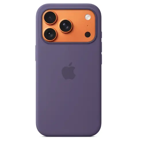 Калъф, Apple iPhone 17 Pro Silicone Case with MagSafe - Purple Fog