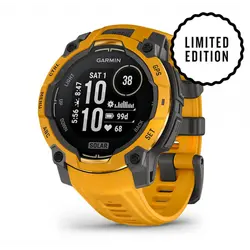 Garmin Instinct® 3 – 45 мм, Solar - Instinct 3 – 45 мм, Solar - Sunburst с Sunburst/Grey каишка 010-02934-02