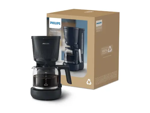 PHILIPS кафемашина за филтърно кафе вместимост 1.25л с автоматично изключване PHILIPS кафемашина за филтърно кафе вместимост 1.25л с автоматично изключване