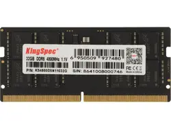 Памет, 32G DDR5 4800 KINGSPEC SODIMM