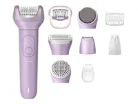 PHILIPS Епилатор Series 9000 за употреба на сухо и мокро 2 настройки за скорост до 60 мин безжична работа 9 приставки