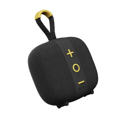 Тонколони, HiFuture LINO S Black, Bluetooth 5.4, IPX7 Waterproof, 12W Output, Pair to Play (TWS Mode), Up to 10 Hours Playtime, Support Auracast (Up to 100 units pair), Built-in Powerful DSP with DynaBoost Technology