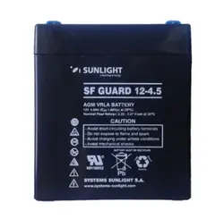 Непрекъсваем ТЗИ, SUNLIGHT BATTERY 12V / 4.5AH